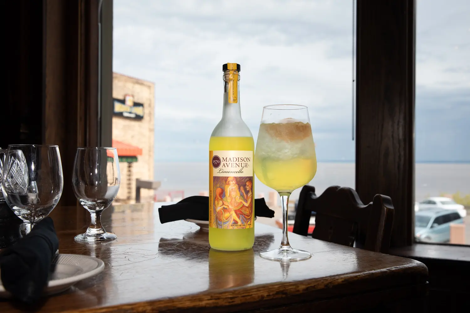 Pickwick in Duluth Minnesota serving 45th Parallel Vodka and Limoncello in a summer cocktail.