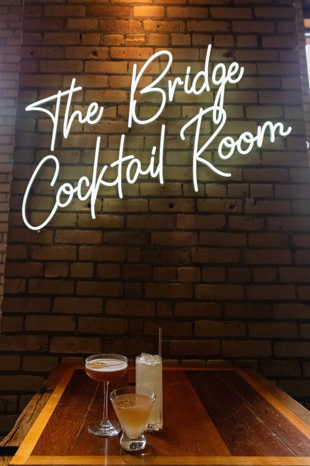 The Bridge Cocktail Room in Duluth Minnesota, serving 45th Parallel Spirits in Craft Cocktails