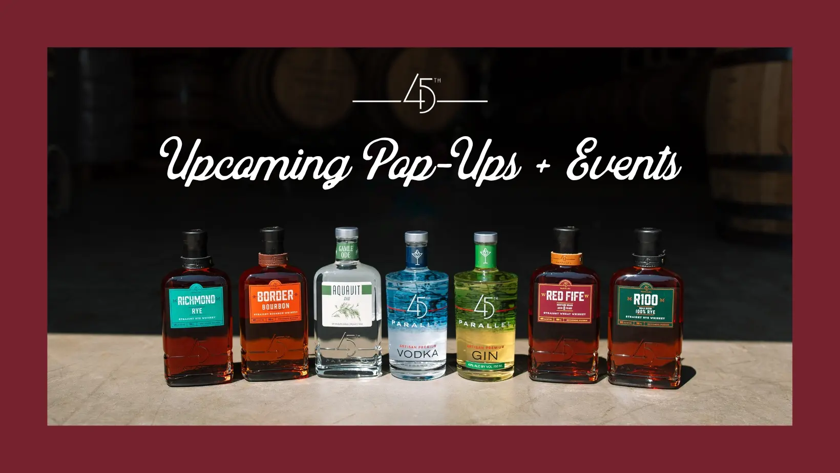 Upcoming Pop-Ups + Events!