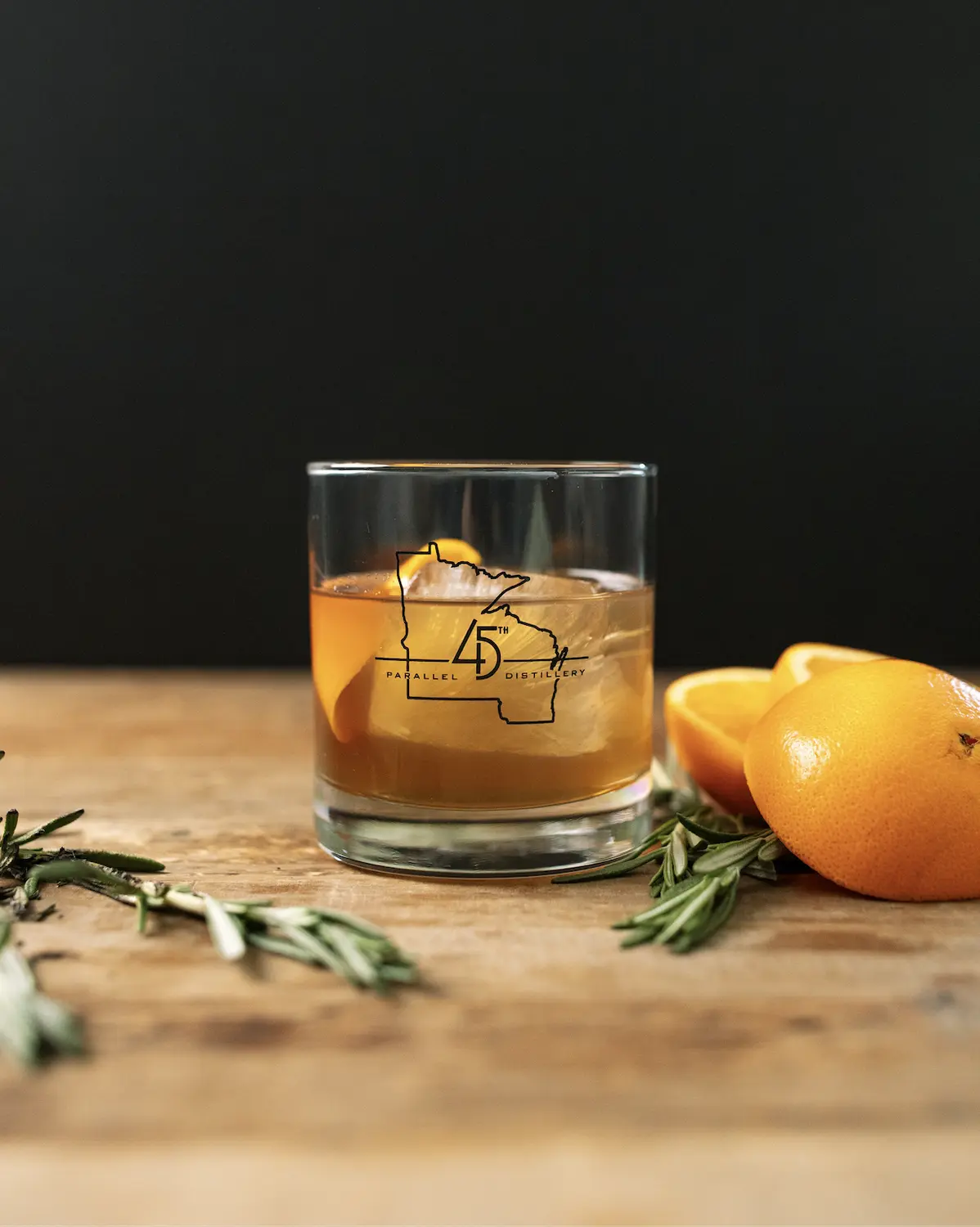 45th Parallel Whiskey with Citrus